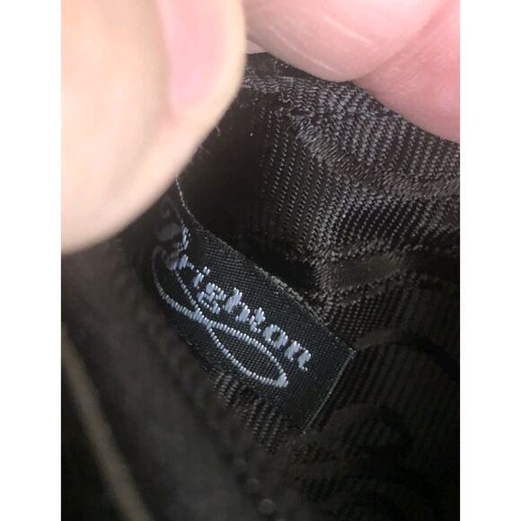 Brighton Vintage Snakeskin Embossed Patent Leather Zip Coin Purse Earbud Case - Picture 4 of 5